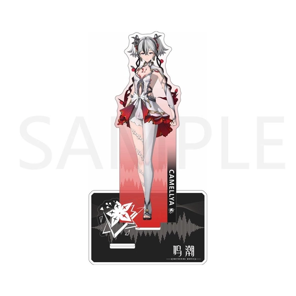 Wuthering Waves Acrylic Standee Rover WuWa Stand Decor - Camellya