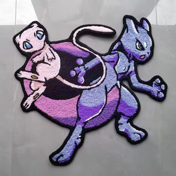 Mew/Two Handmade Rug- Etsy