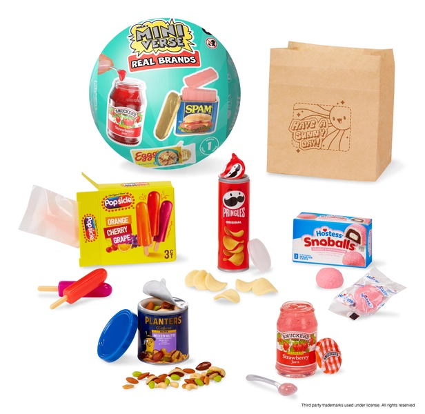MGA's Miniverse Real Brands, Mini Collectibles - Blind Pack, Food Brands, Replica Food, Not Edible, Collectors, Gift, 8+ - Walmart.com