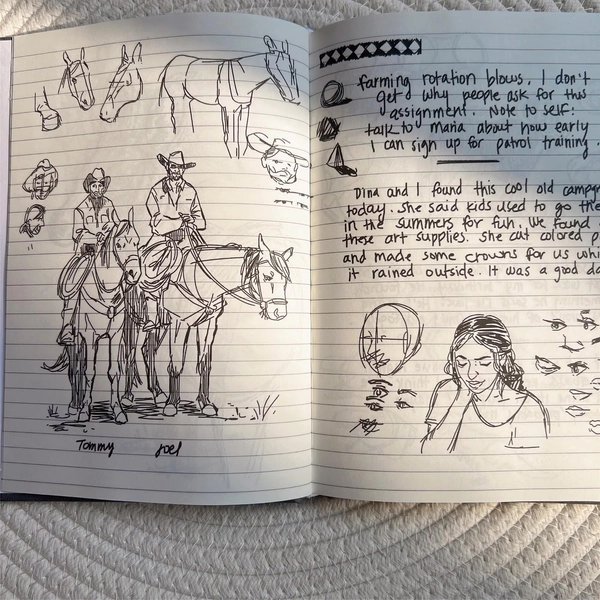 TLOU Ellie's Notebook