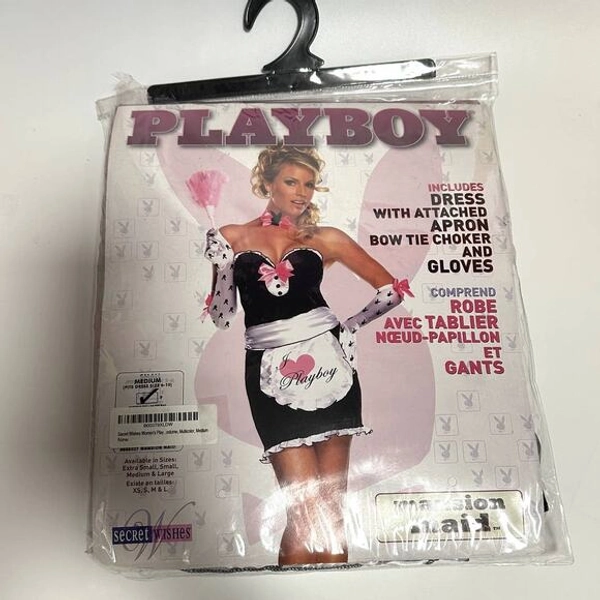 Playboy Sexy Mansion Maid Medium Costume