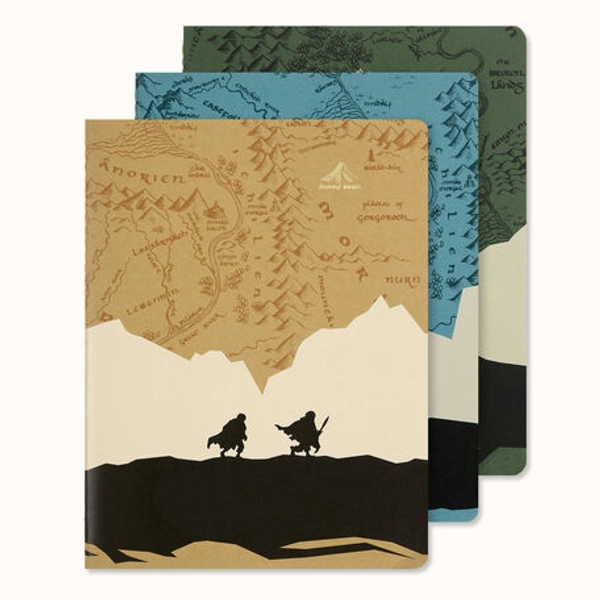 The Lord of the Rings Cahier Journals Set of 3