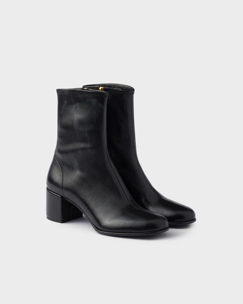 Prada — Stretch Nappa Leather Booties