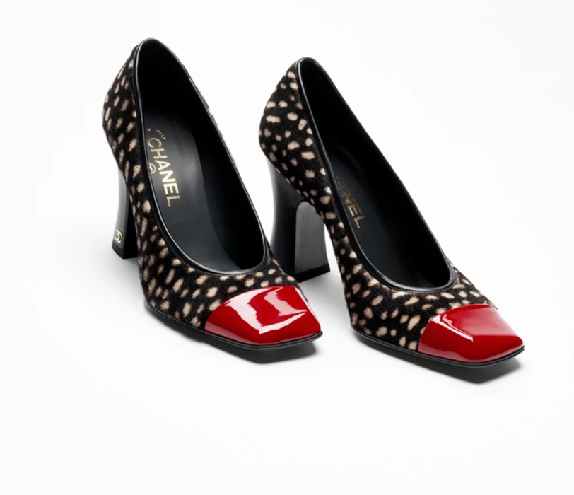 Chanel Spring/Summer 26 Lambskin & Patent Calfskin Pumps