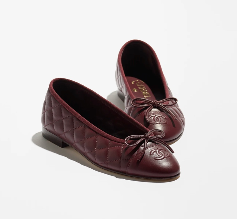 Lambskin Ballet flats