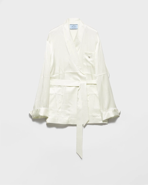 Silk robe