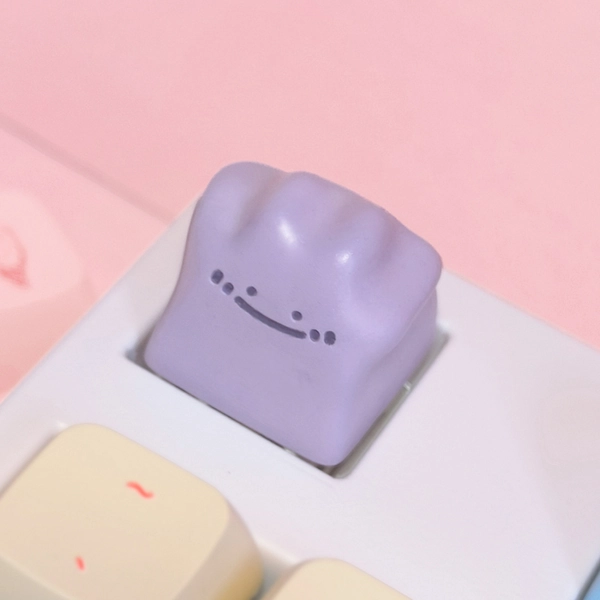 Ditto Keycap Resin Mechanical Keyboard Ditto Key Cap 3D Printed - B