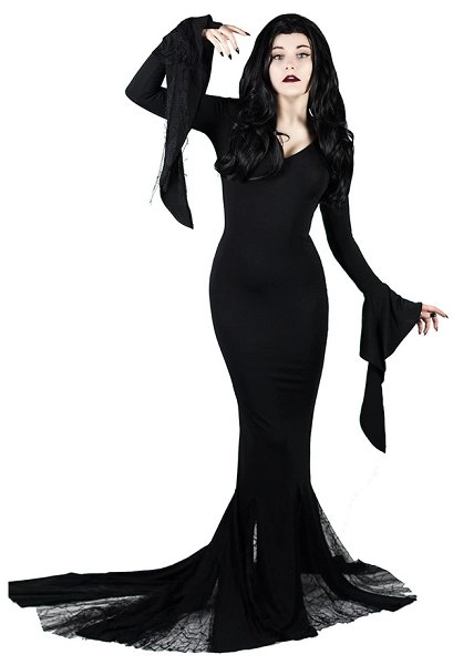 Morticia Addams Dress