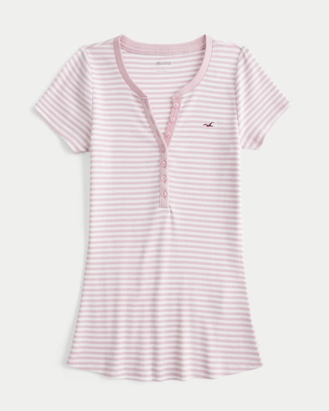 ♡ Short-Sleeve Icon Henley