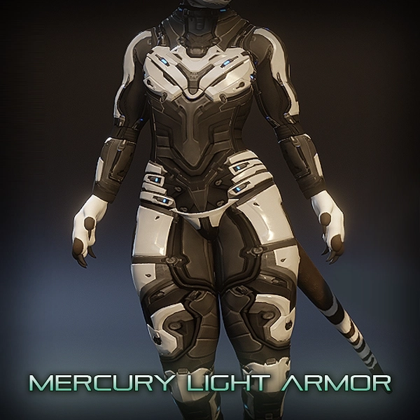 [P.0.E] - Mercury Light Armor  by Darksider_Alex on Jinxxy