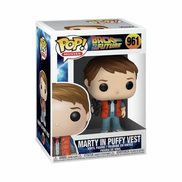 Buy Funko POP! Back To The Future Marty In Puffy Vest Figure | Playsets and figures | Argos