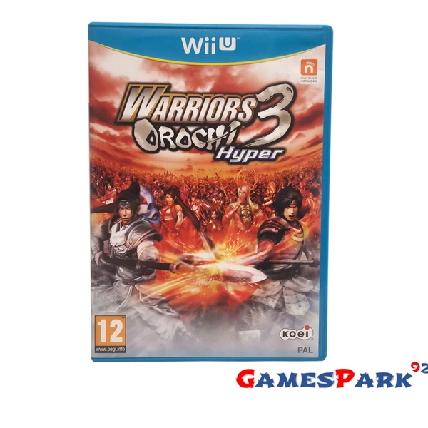 Warriors Orochi 3 Hyper per WII U NINTENDO GIOCO USATO PER ita pal completo
