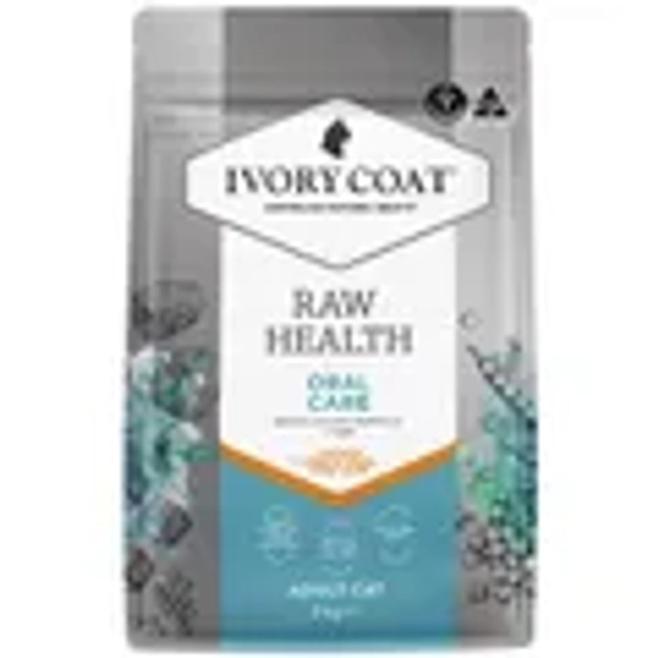 Edwin Bikkies - Ivory Coat Raw Health Oral Care Adult Cat Food 4kg