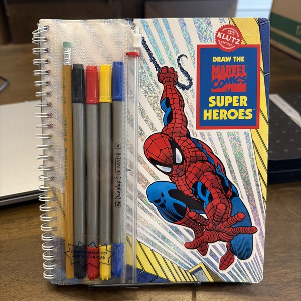 New/Sealed - Draw the Marvel Comic Super Heroes : 1995 A Mighty Manual