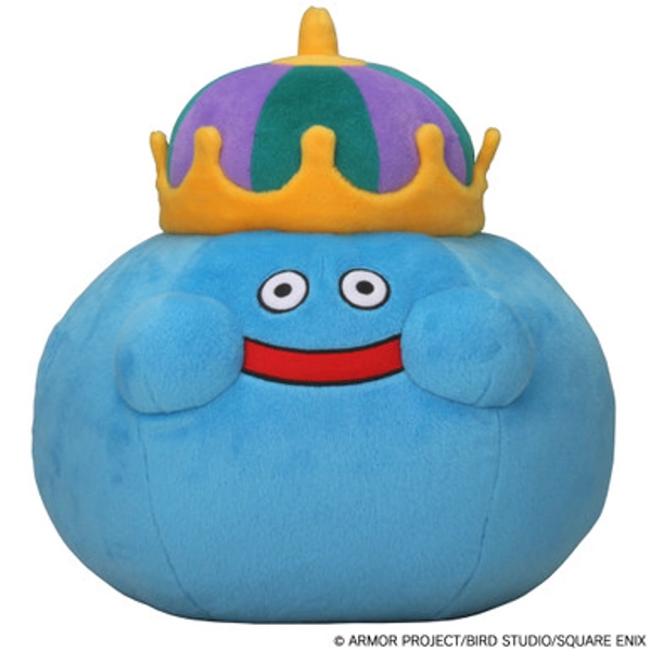 DRAGON QUEST Smile Slime Plush - Large King Slime