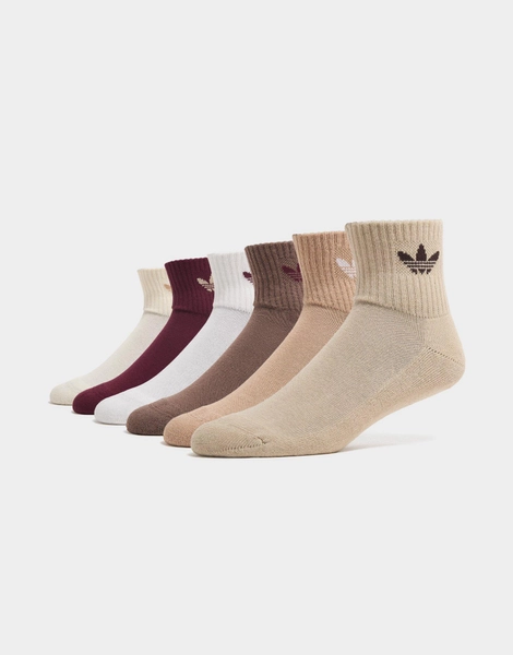 adidas Originals 6-Pack Quarter Socks
