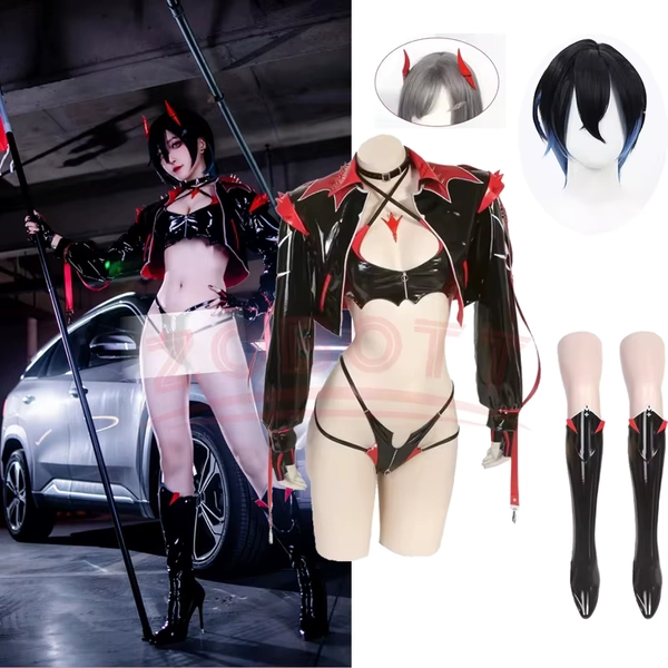 Anime Azur Lane Ulrich Von Hutten Cosplay Costume Wig Halloween Party Role Play Carnival Racing Queen Battleship H - AliExpress 200000532