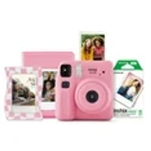 Fujifilm Instax® Mini SE Instant Camera Bundle, Pink