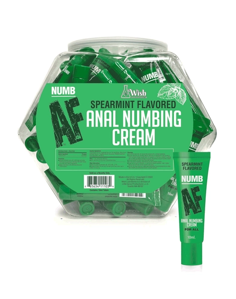 BT.605B - Numb AF Mint Anal Numbing Gel- POP Display of 65 - Retail