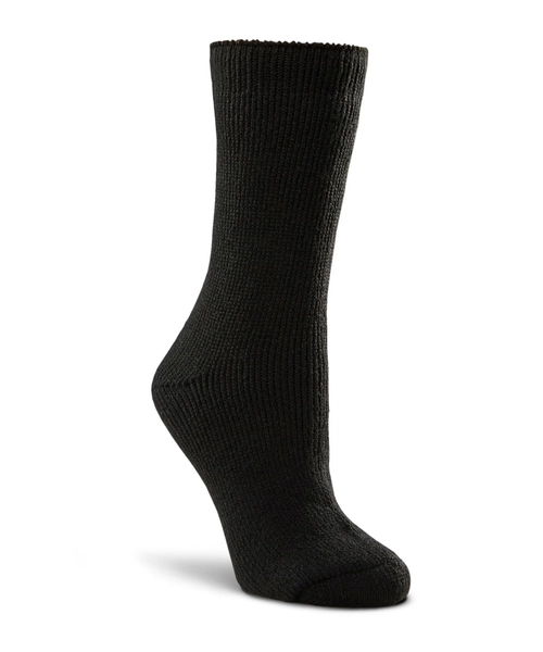 WindRiver Women's T-Max 1 Pack Solid Thermal Crew Socks