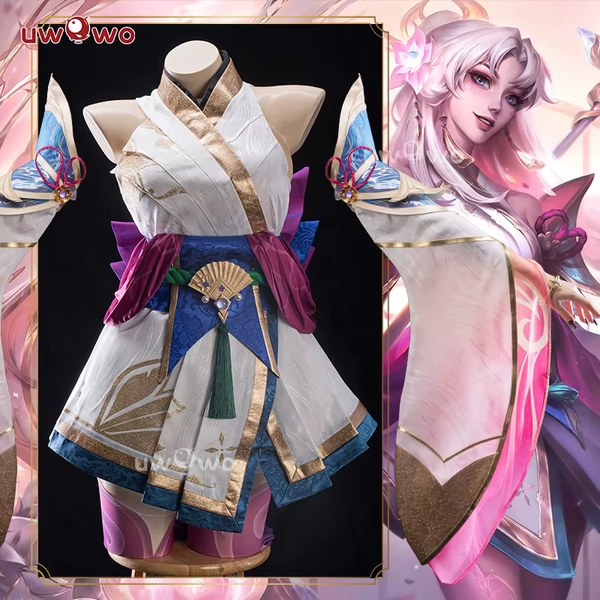 League of Legends Prestige Spirit Blossom Lux Cosplay 