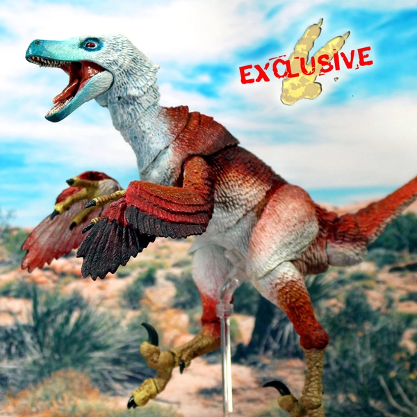 Velociraptor osmolskae 'Alpha' - 1/6th scale action figure (shared exclusive*)