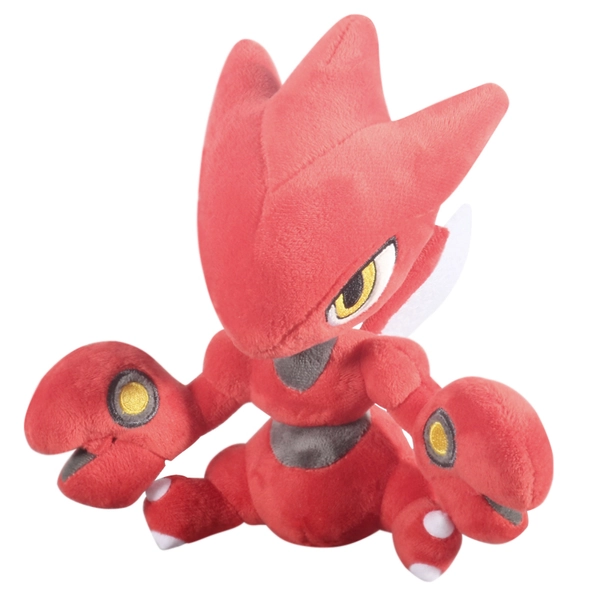 Sitting Scizor Sword and Shield Plush Toy