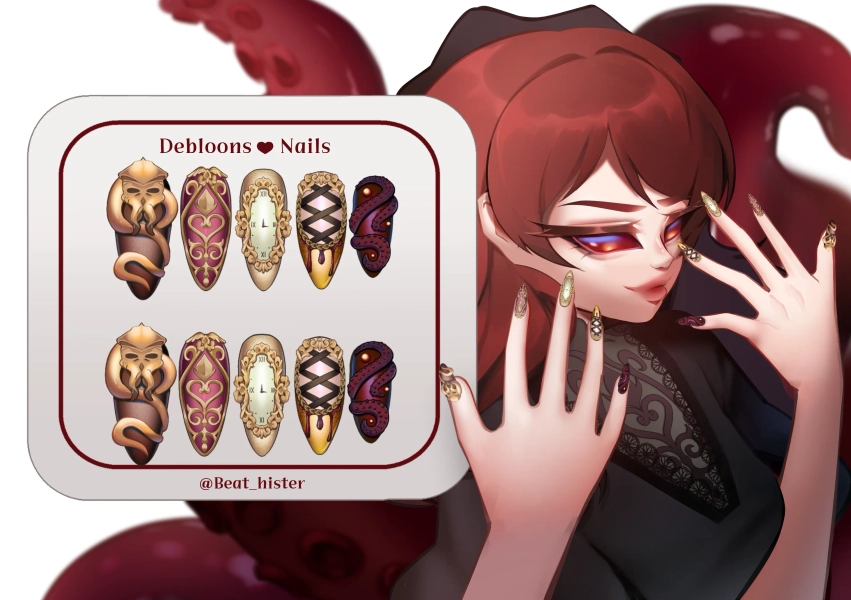 YCH -custom nails set by Beat_Hister (@Beat_Hister)