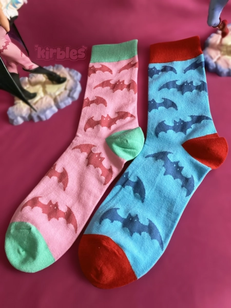 Darkstalkers Morrigan Lilith Cotton Crew Socks