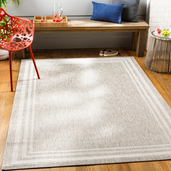 Nola Geometric Rectangle Outdoor Area Rug