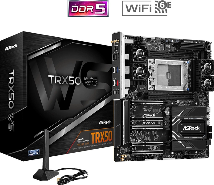 ASRock TRX50 WS EATX -motherboard