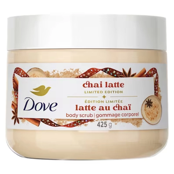 Dove Dove Scrub Spiced Chai Latte, Exfoliates & Moisturizes Skin, 425g | Shoppers Drug Mart