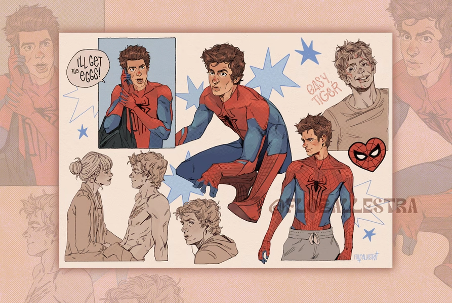 The Amazing Spider-man - Art Print - Etsy