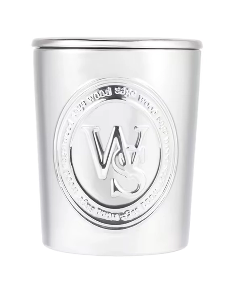 XL Wood Sage Chrome Soy Candle - Silver - One Size