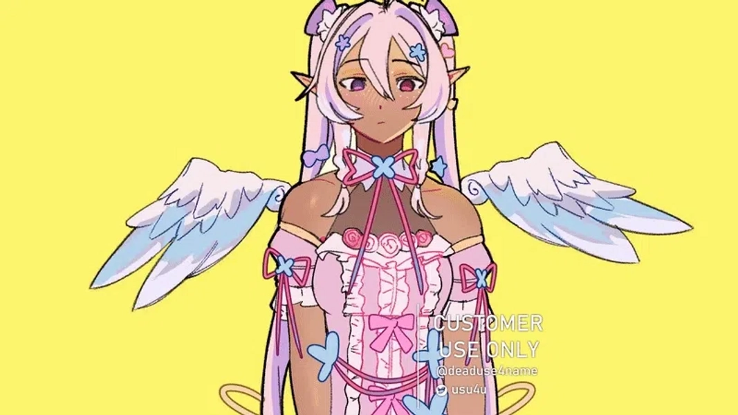 2D Animated Twitch Alert/Stinger by USURU (@usu4u)