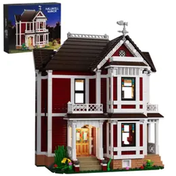 Enchanted House Building Set, Fantasy Cottage Architectural Model Kit for Adults, Magical Storybook Home Collectible Display Decor Gift