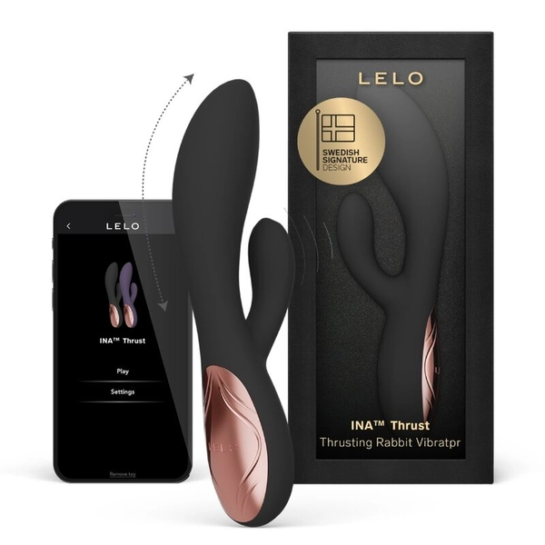 Lelo Ina Rabit V*brator in Black