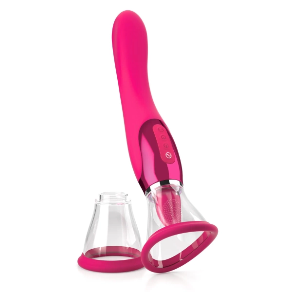 Jimmy Jane Apex Sucking, Licking and Vibrating Pussy Pump - Pussy Pumps | Adam & Eve