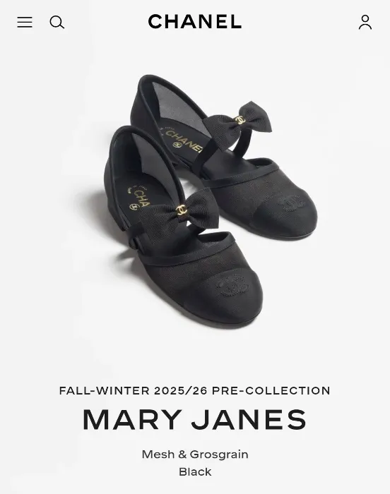 Chanel Mary Janes