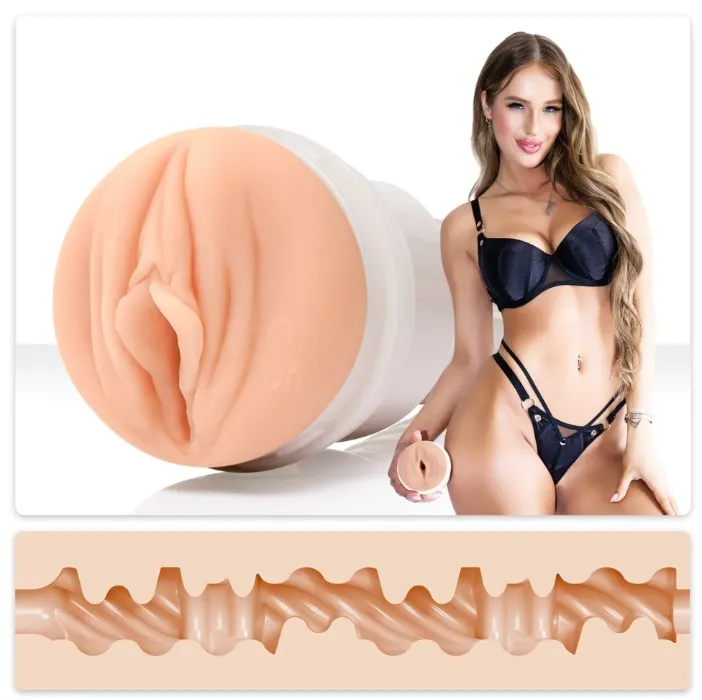 Fleshlight Sky Bri Celestial (Lady) - SuperSkin Masturbator, Sex-Spielzeug extrem realistisch