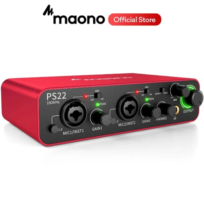 Maono PS22 Professional Audio Interface Audio