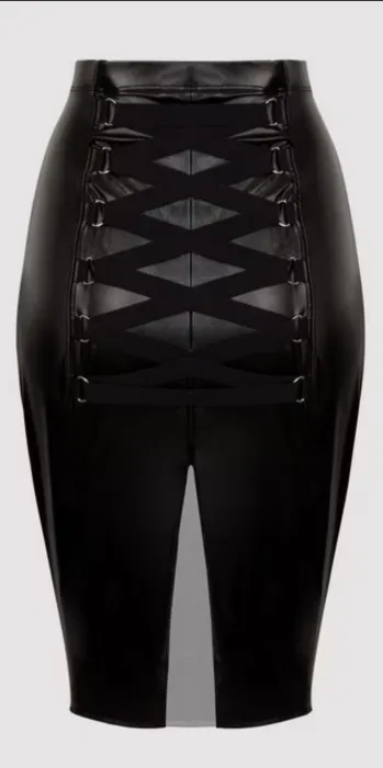 Leather skirt