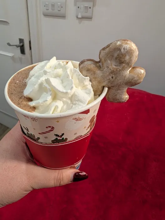 Festive hot chocolate 