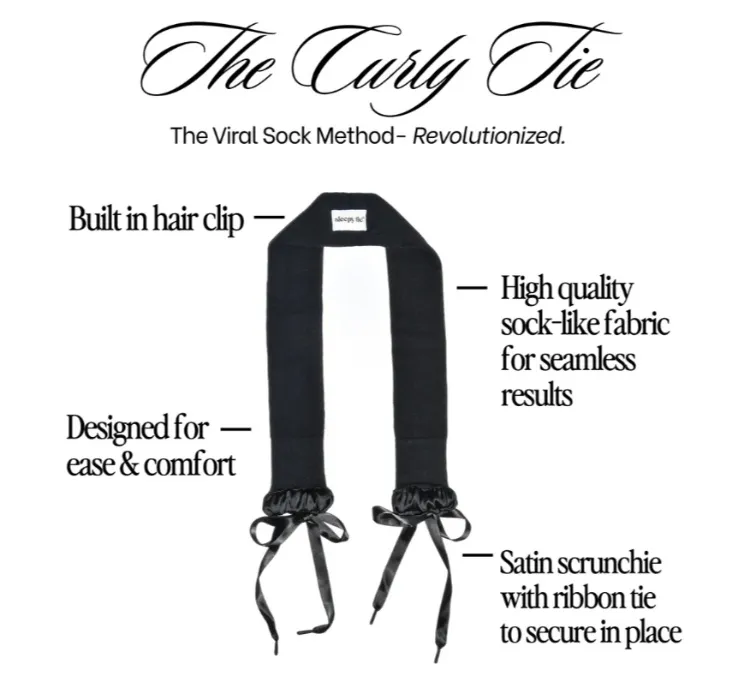 Curly Tie for Hair
