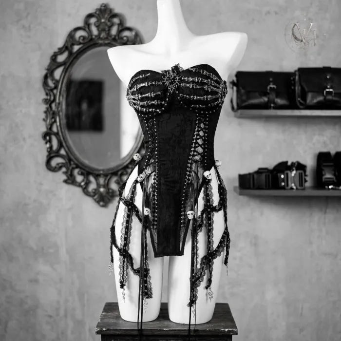 Goth corset