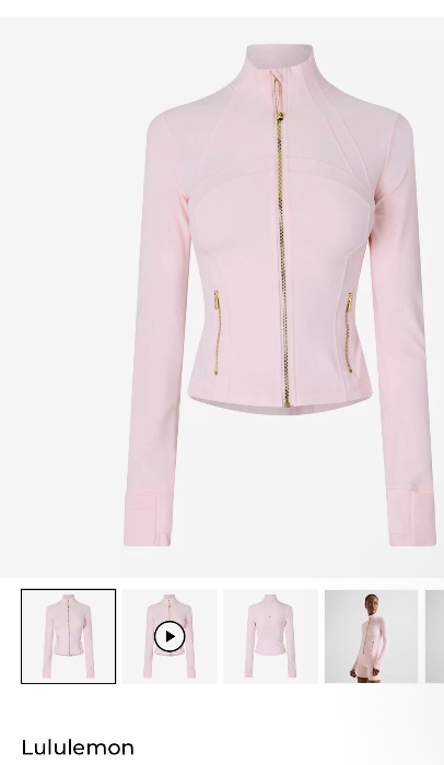 Pink lululemon jacket 💓
