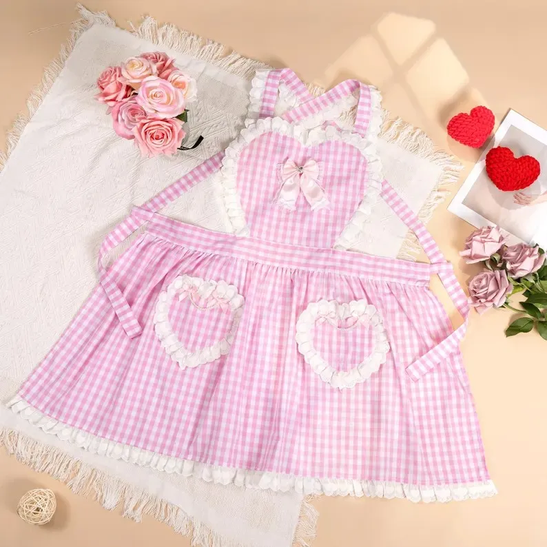 Personalized Heart-Shaped Apron