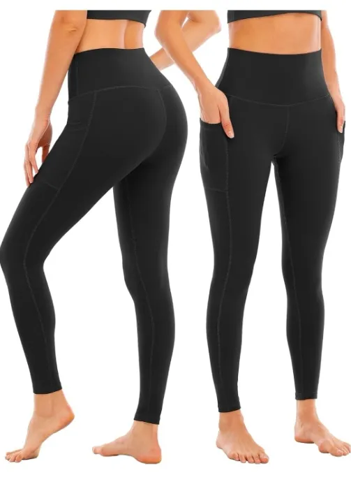 4 Pack Leggings with Pockets 