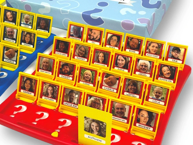 Custom Guess Who Game with YOU Girls 🖤