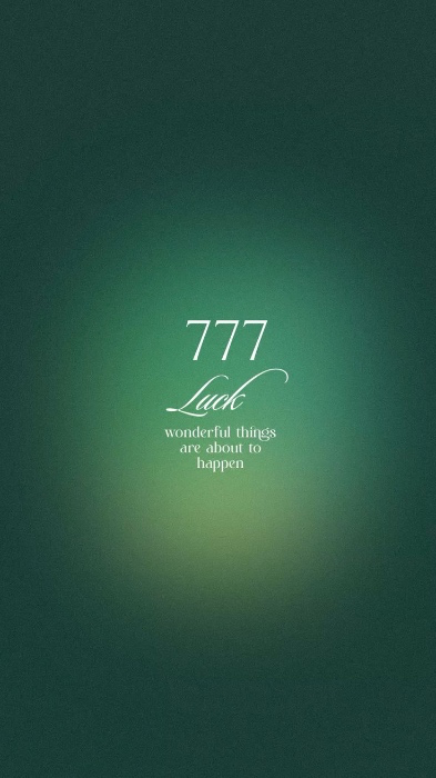 wish Me luck 🍀 777.77